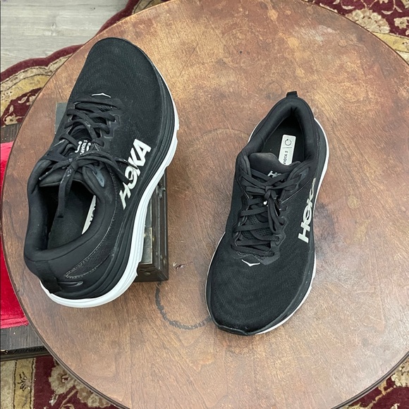 HOKA One One Gaviota 5 Running Shoes Black White | Men’s 11.5 D Wide - Picture 2 of 6